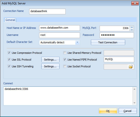 Add MySQL Server