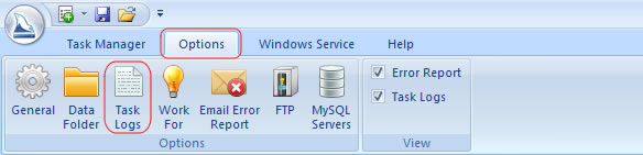Task Logs Task Logs