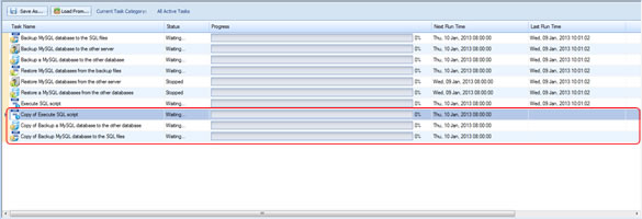 Copy Tasks