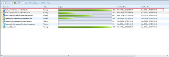 Back up MySQL databases to the SQL files