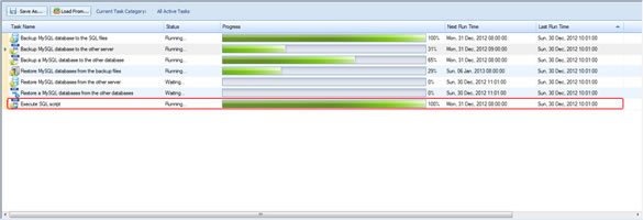 Execute SQL Script