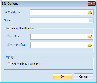 SSL options SSL options